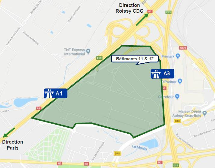 Entrepôt Aulnay-sous-Bois 1973m² Location entrepôt Aulnay-sous-Bois Seine-Saint-Denis OLLOG2532916 2